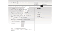 Desktop Screenshot of adipa.dk