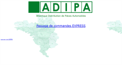 Desktop Screenshot of adipa.fr